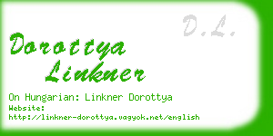 dorottya linkner business card